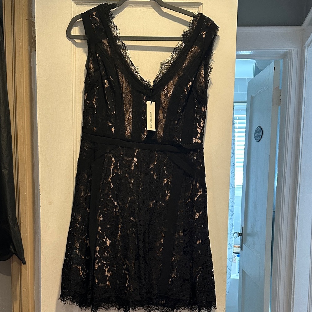 Heartloom Black Lace Dress
